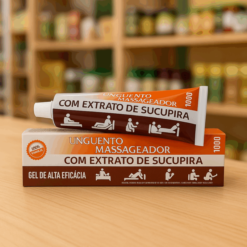 Unguento Massageador c/Extrato de Sucupira
