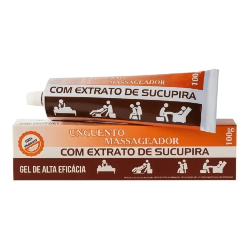 Unguento Massageador c/Extrato de Sucupira