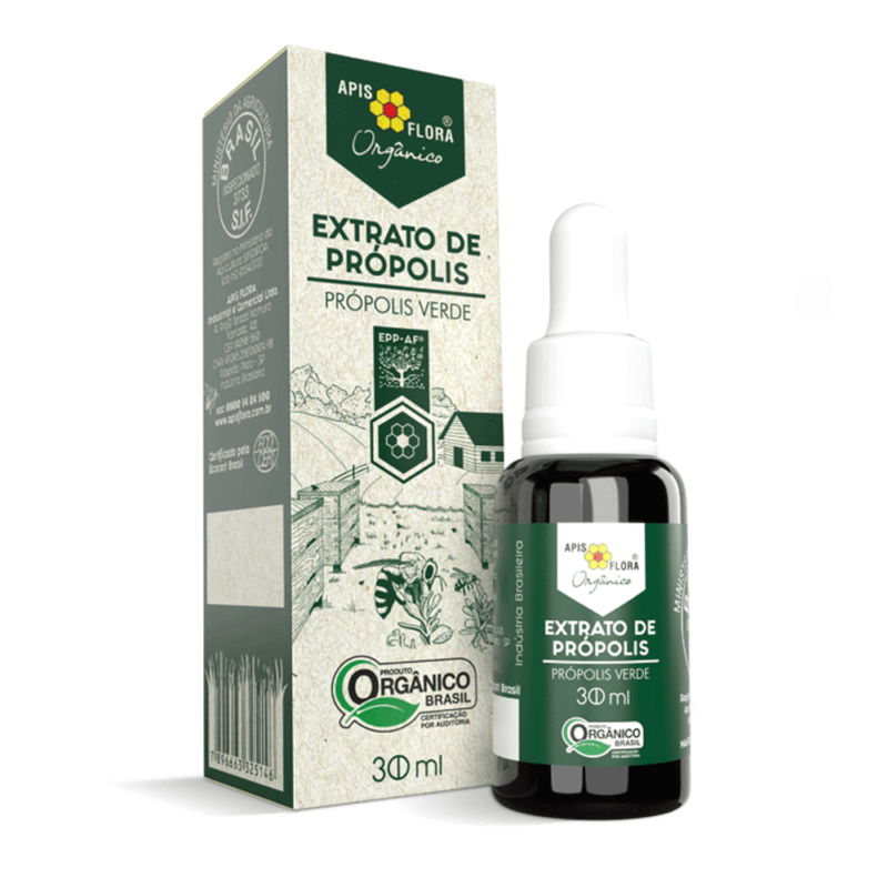 Extrato de Própolis Orgânico 30ml - Apis Flora