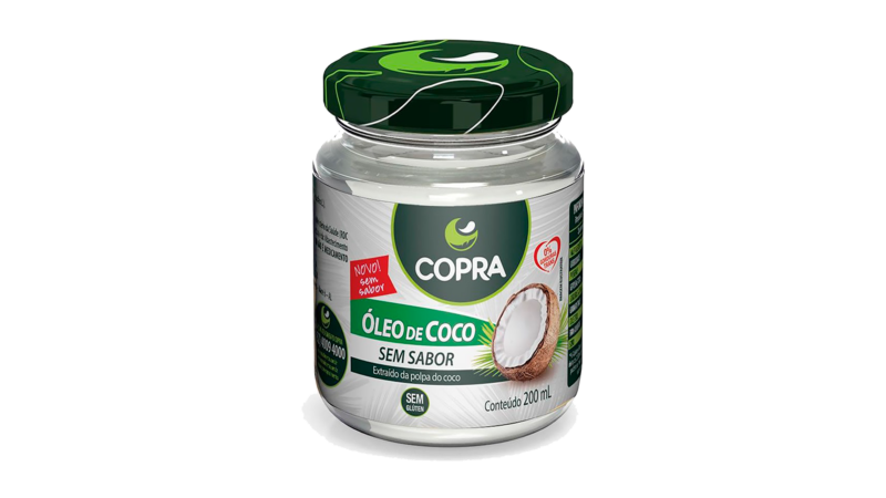 Óleo de Coco sem sabor 200ml - COPRA