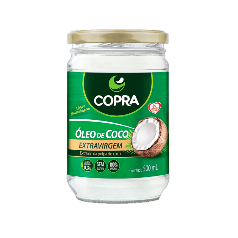 Óleo de Coco extra virgem 500ml – COPRA