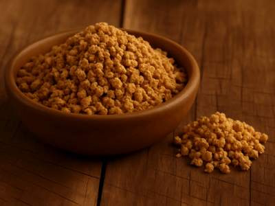 Proteína Texturizada de Soja Granulada Caramelo