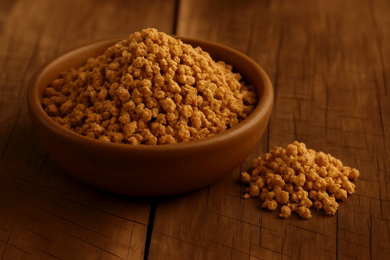 Proteína Texturizada de Soja Granulada Caramelo