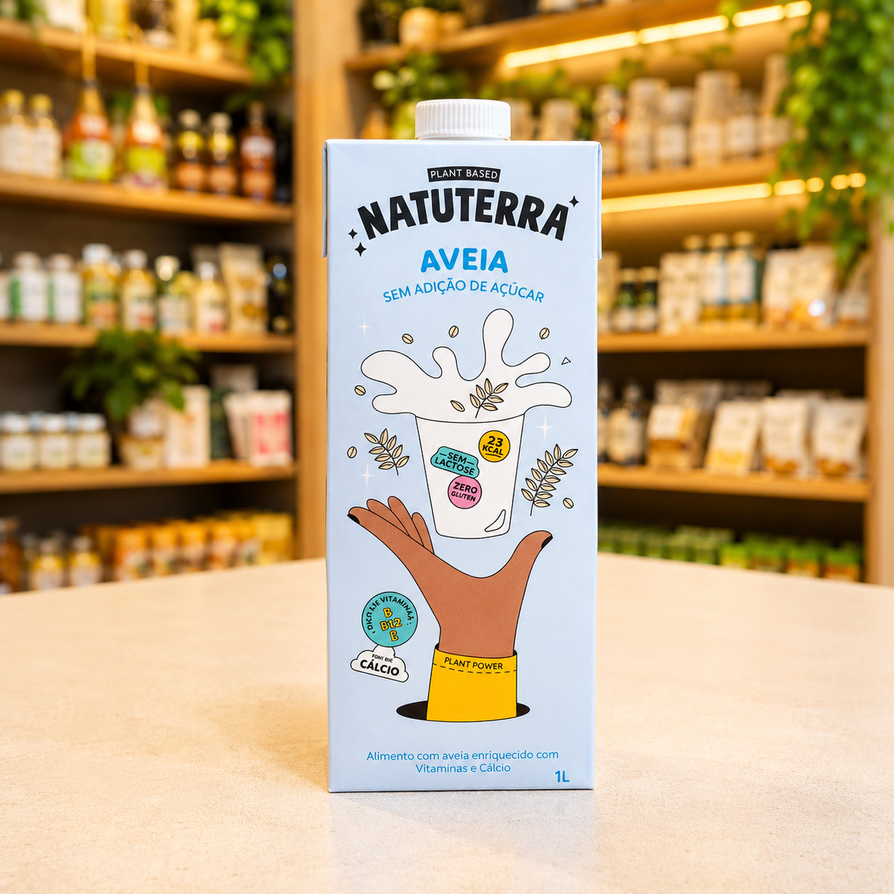 Leite de Aveia 1L - Natuterra