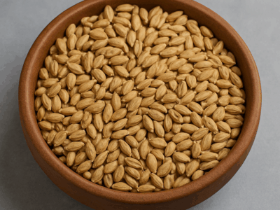 Cardo Mariano servido em tigela de madeira