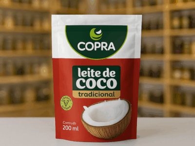 Leite de Coco 200ml Copra Pouch