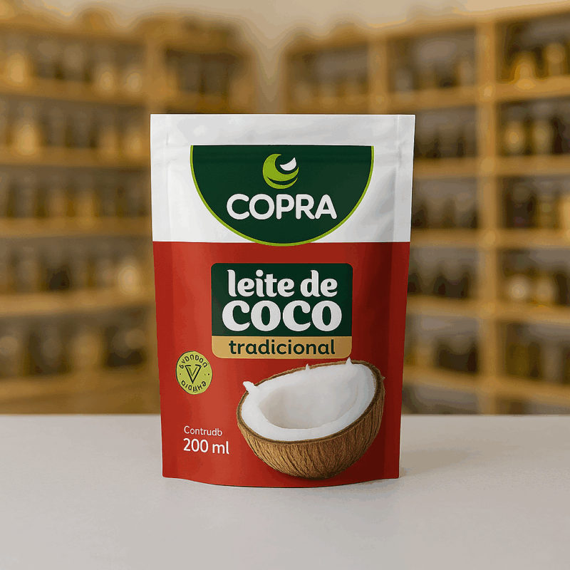 Leite de Coco 200ml Copra Pouch
