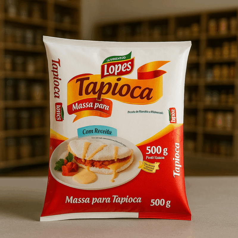 Massa para Tapioca 500g - Lopes