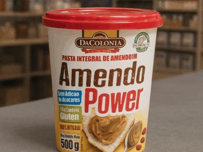 Pasta de Amendoim Lisa Dacolônia 500g