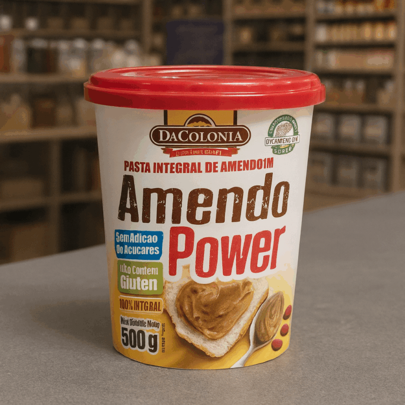 Pasta de Amendoim Lisa Dacolônia 500g