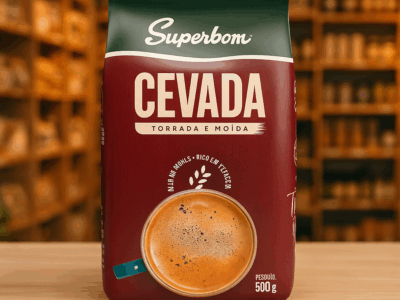 Cevada Torrada Moída 500g - SuperBom