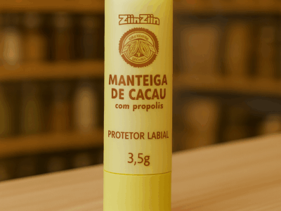 Manteiga de Cacau c/Própolis 3,5g - ZiinZiin