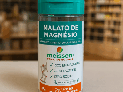 Cloreto de Magnésio Malato em cápsulas – Meissen
