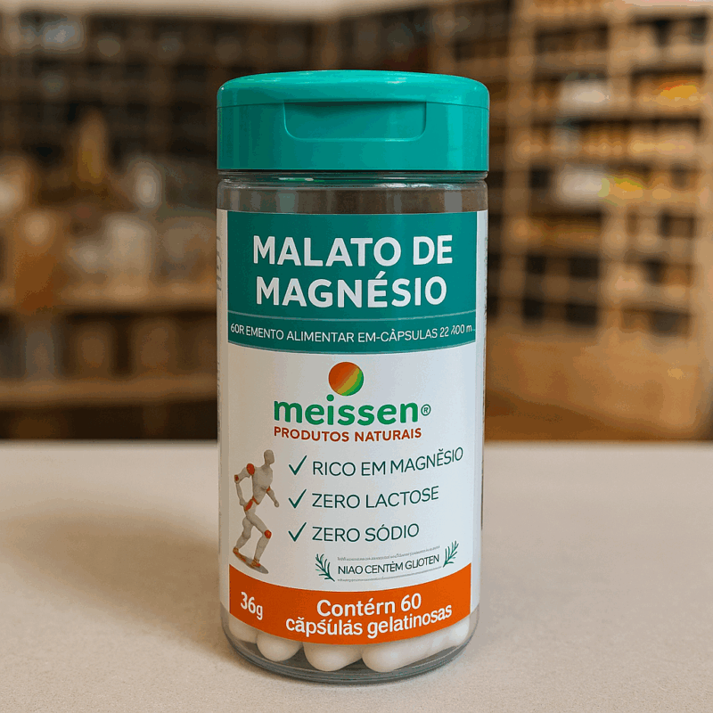 Cloreto de Magnésio Malato em cápsulas – Meissen