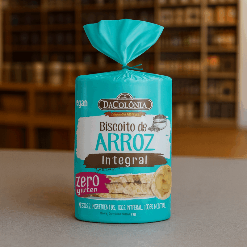 Biscoito de Arroz 95g - DaColônia