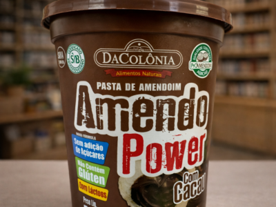 Pasta de Amendoim com Cacau 500g - DaColônia