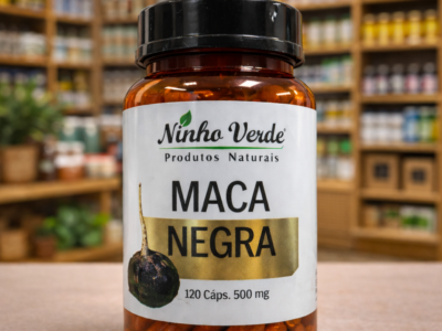 Maca Peruana Negra 120 Cápsulas - Ninho Verde