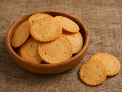 Biscoito Sembei c/Gergelim