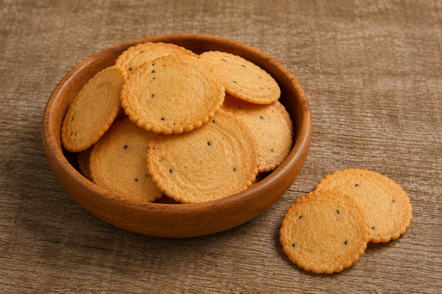 Biscoito Sembei c/Gergelim